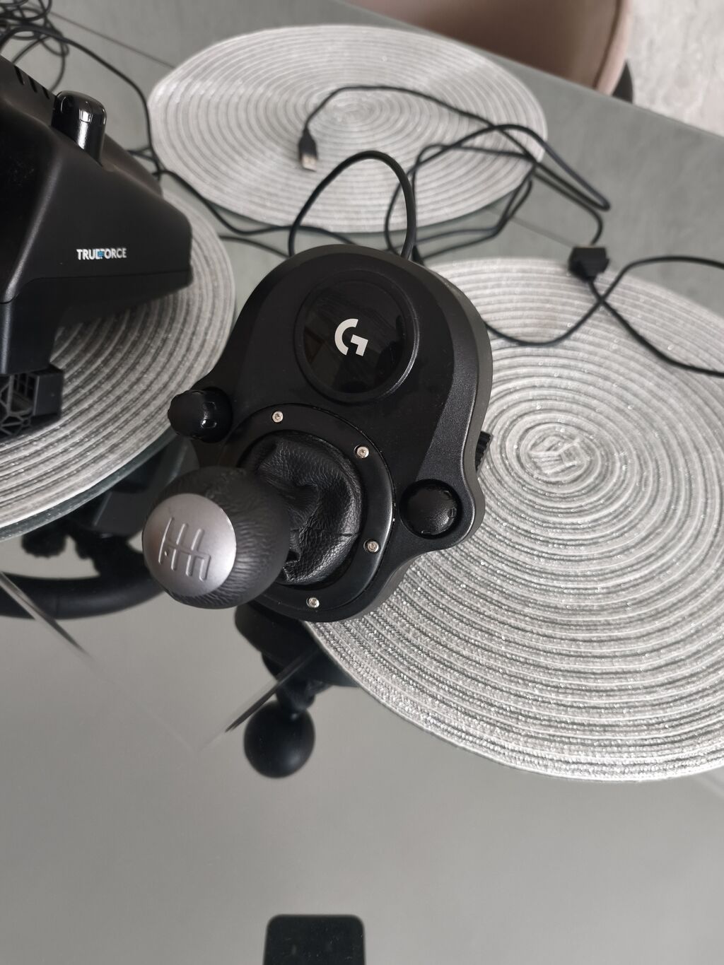 Logitech G923+Shifter sükan dəsti Az işlənib,texniki nasazlığı — Gampadlər, smartfon üçün triggerləri, Bakı (3)