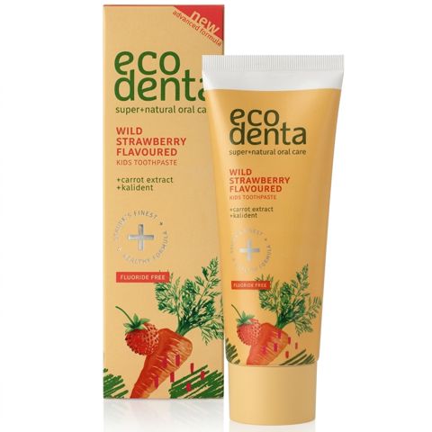 Uşaq diş məcunu Ecodenta Wild Strawberry Flavoured 75 ml — Bakı