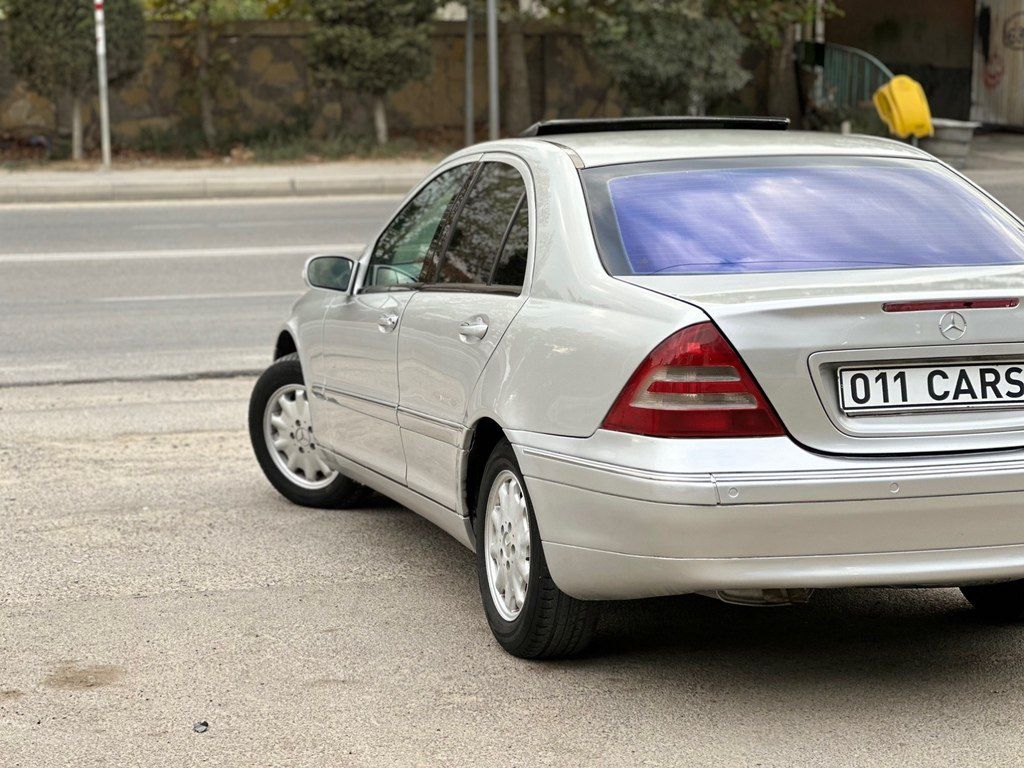 Mercedes C 200, 2.0 L, 2002 il, 284 642 km — Avtomobillər, Bakı (6)