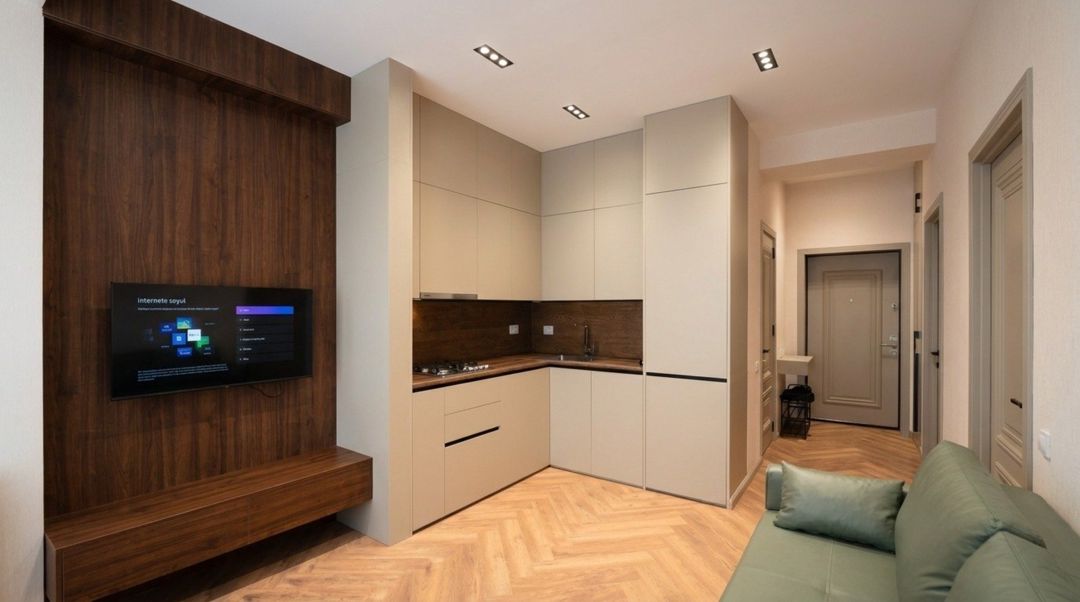 İcarəyə verilir 2 otaqlı yeni tikili 45.5 m² — Mənzil, Bakı (2)
