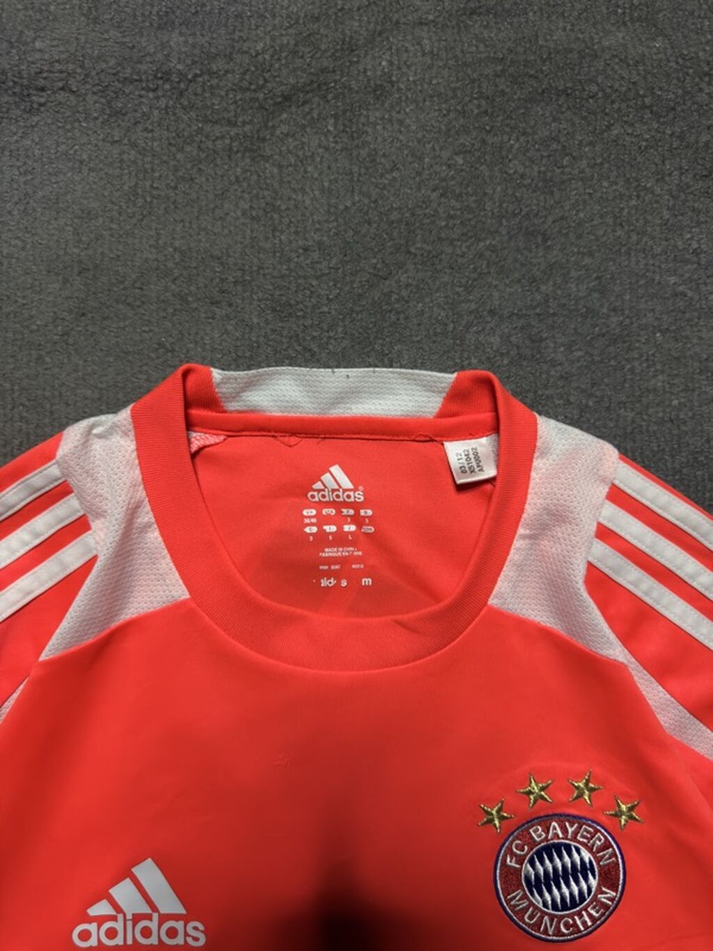 Futbolka, Adidas, M, rəng - Qırmızı — Futbolka və polo, Bakı (4)