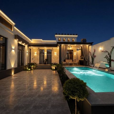 Satılır 4 otaqlı həyət evi/bağ evi 180 m² — Bakı