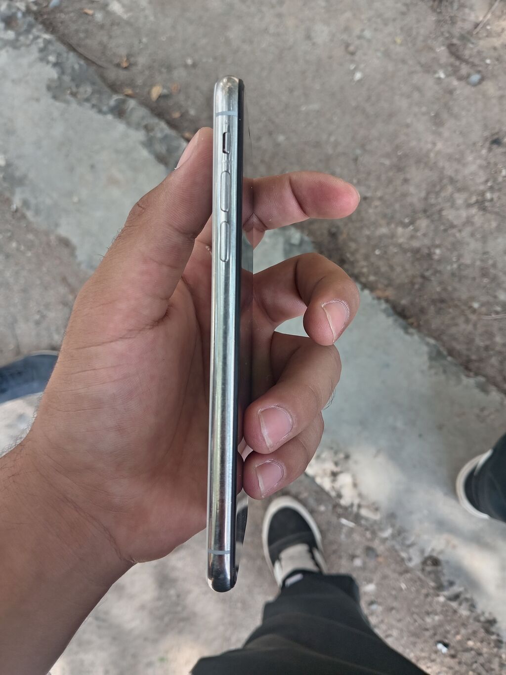 IPhone X, Gümüşü, Face ID — Apple iPhone, Bakı (4)
