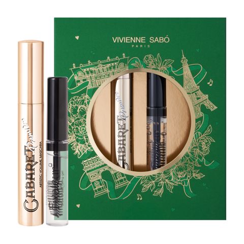 Kosmetika dəsti Vivienne Sabo (Tuş Cabaret Premiere Artistic Volume 9 ml + Qaş geli Fixateur Brow and Lash Fixing 02 6 ml) — Bakı