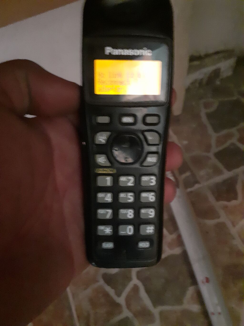 Panasonic simsiz ev telefonu və baza stansiyası - Model: 2.4 GHz — Kabel və radio telefonları, Digah (2)