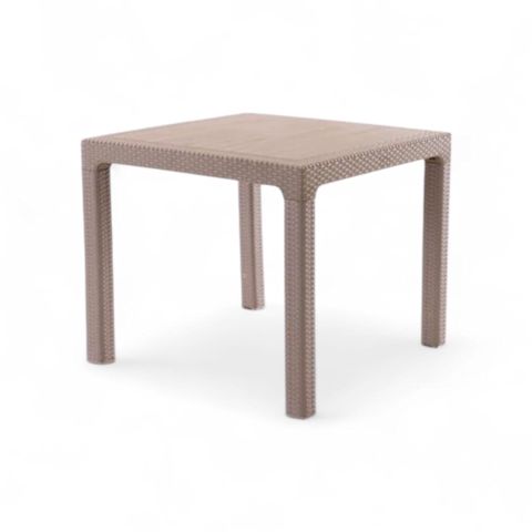 Bağ üçün masa 2236623, plastik, bej 90x90x75 sm — Bakı