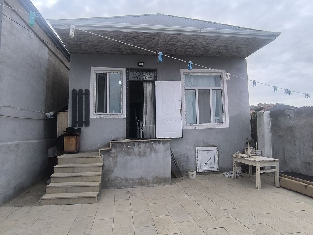 Satılır 3 otaqlı həyət evi/bağ evi 80 m² — Ev, villa, Bakı