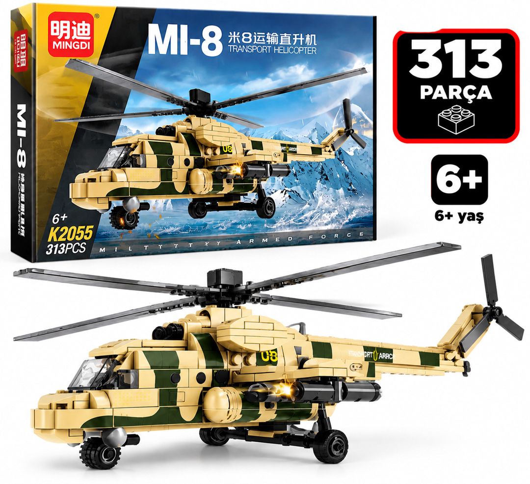 Blok konstruktoru Helikopter, 313 hissə, 6+ yaş — Mallar, Bakı