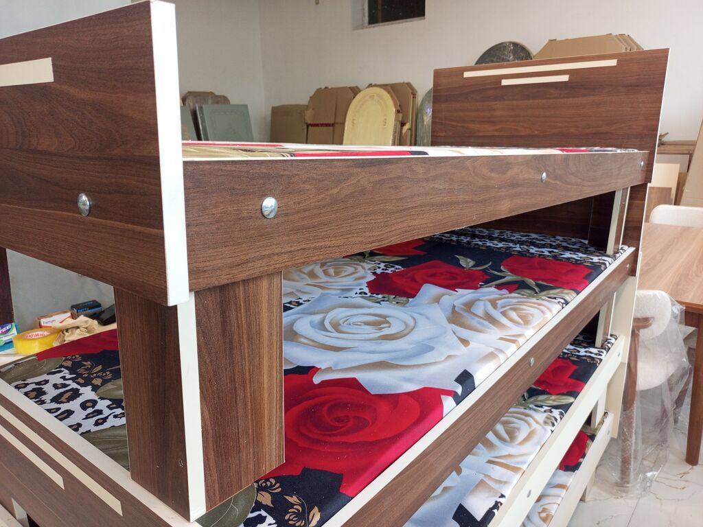 Çarpayı - Material: Laminat/MDF ağac teksturasında korpus, möhkəm — Yataqlar, Ağcabədi (3)
