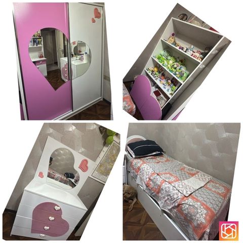 Uşaq otağı mebel dəsti – komplekt Tərkibi: - İkiqapılı kupe dolab — Bakı