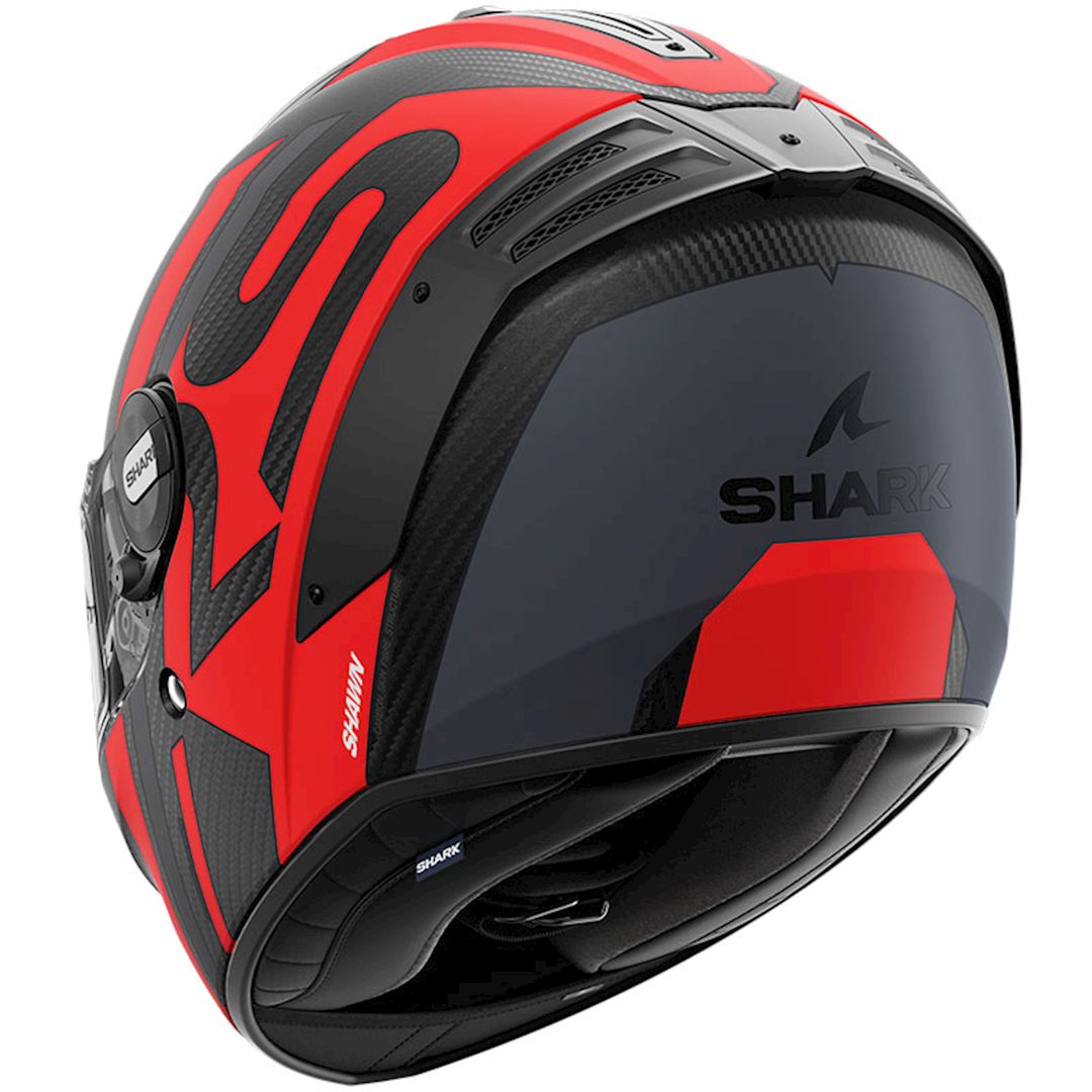 Motosikl dəbilqəsi Shark Spartan RS Carbon Shawn Mat, karbon, qara/qırmızı, ölçü S — Mallar, Bakı (2)