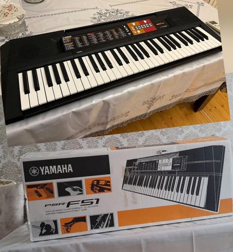 Yamaha PSR-F51 Elektron Piano (sintezator) Yenidir,karopkasında, heç — Bakı