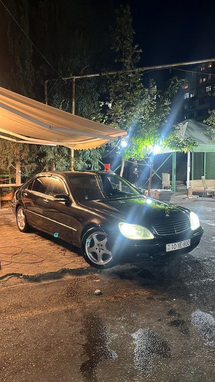 Mercedes S 320, 3.2 L, 2001 il, 291 000 km — Bakı