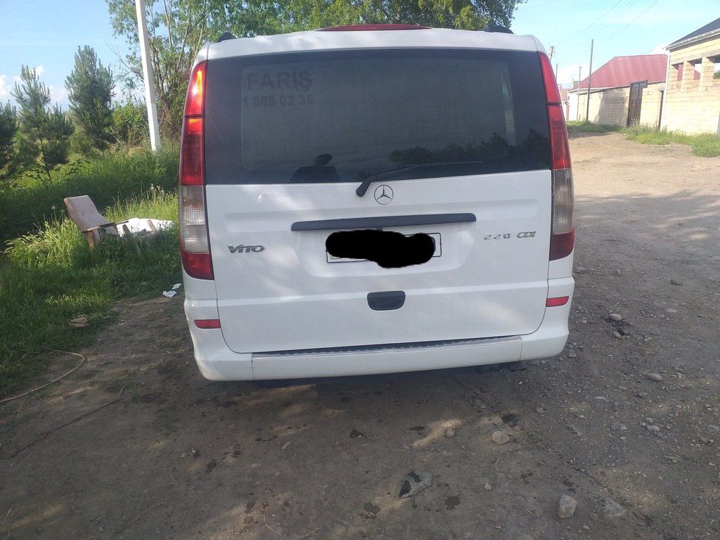 Mercedes Vito 111 CDI, 2.1 L, 2009 il, 411 560 km — Avtomobillər, Mingəçevir (2)