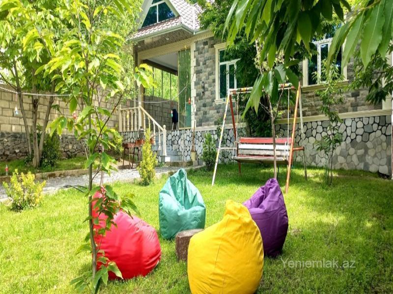 Günlük 4 otaqlı Həyət evi / Villa, 120 m², Qəbələ — Ev, villa, Qəbələ (4)