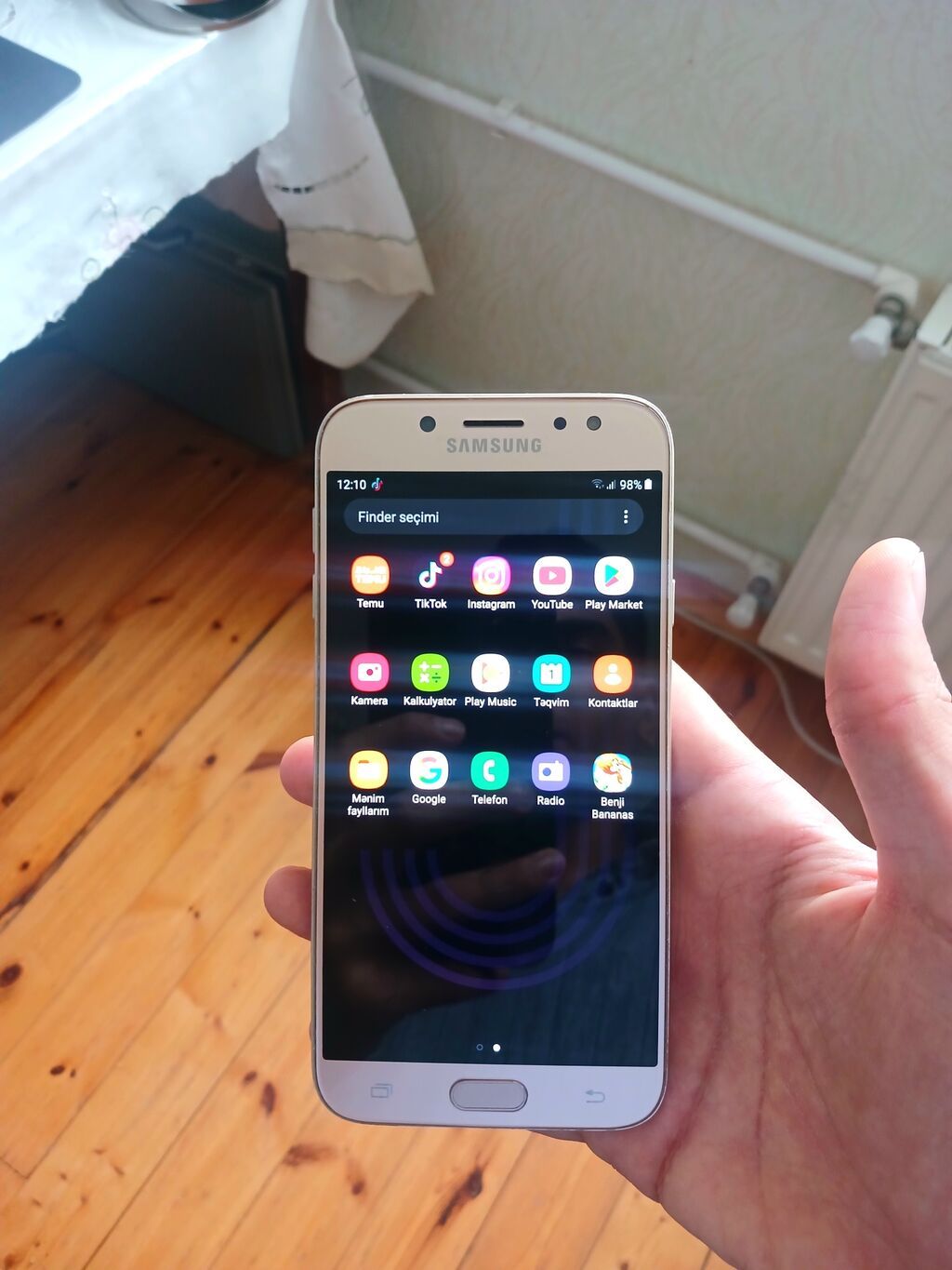 Samsung Galaxy J5, 16 GB, rəng - Qızılı, Barmaq izi — Samsung, Sumqayıt (3)