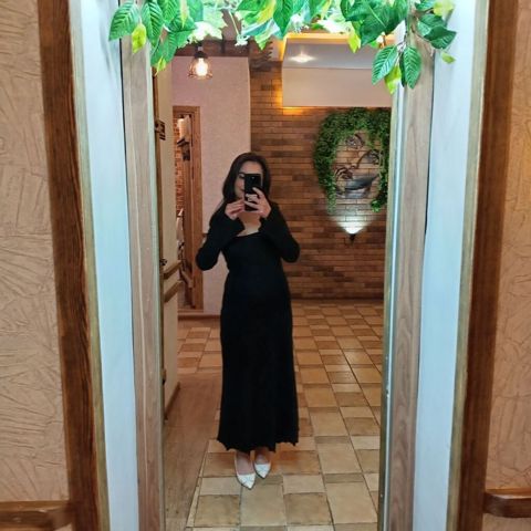 Qara uzun don - Rəng: saf qara - Model: maxi uzunluqda, yüngül açıq — Şəki