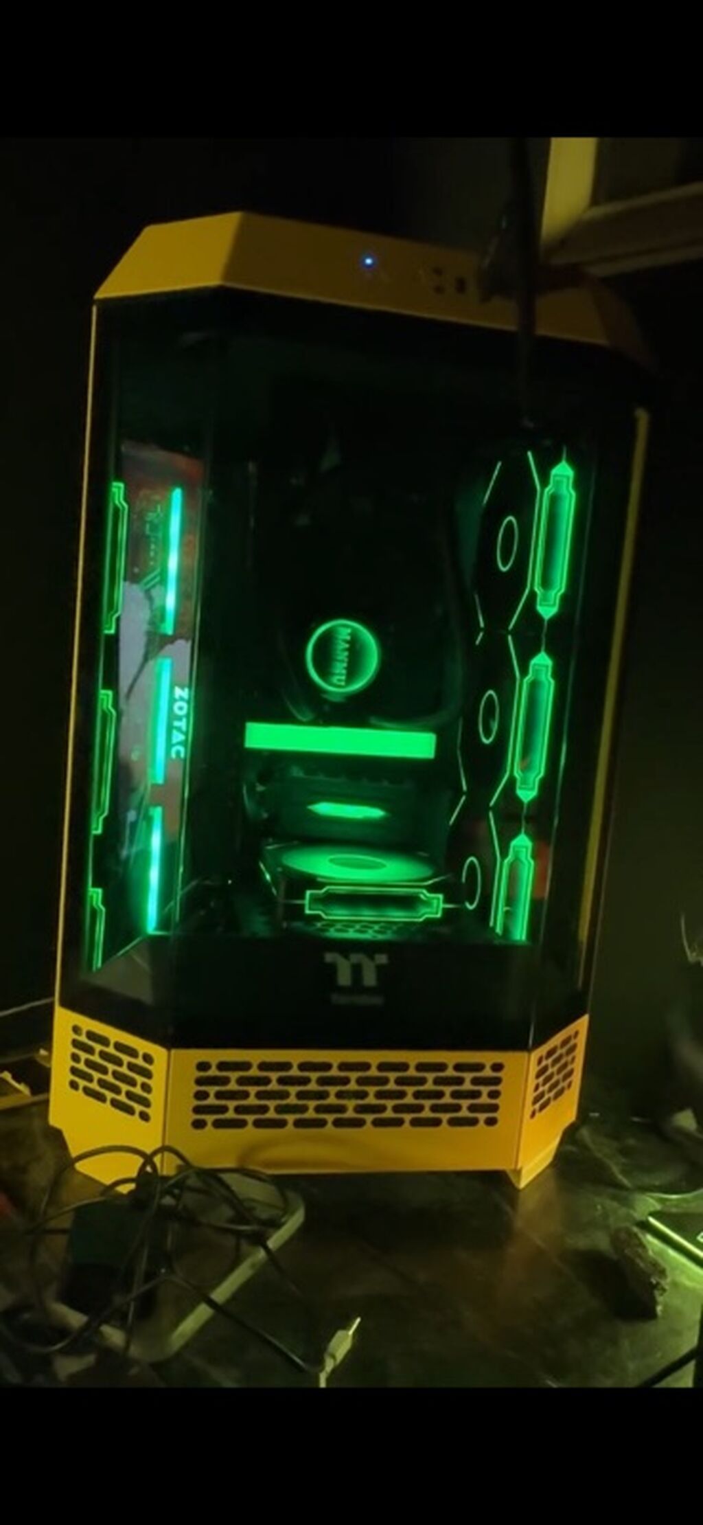 Bumble Bee case İ7 11700 1080 Ti 11 Gb DDR4 3200 ram 48Gb (RGB + — Korpuslər, Digah (9)