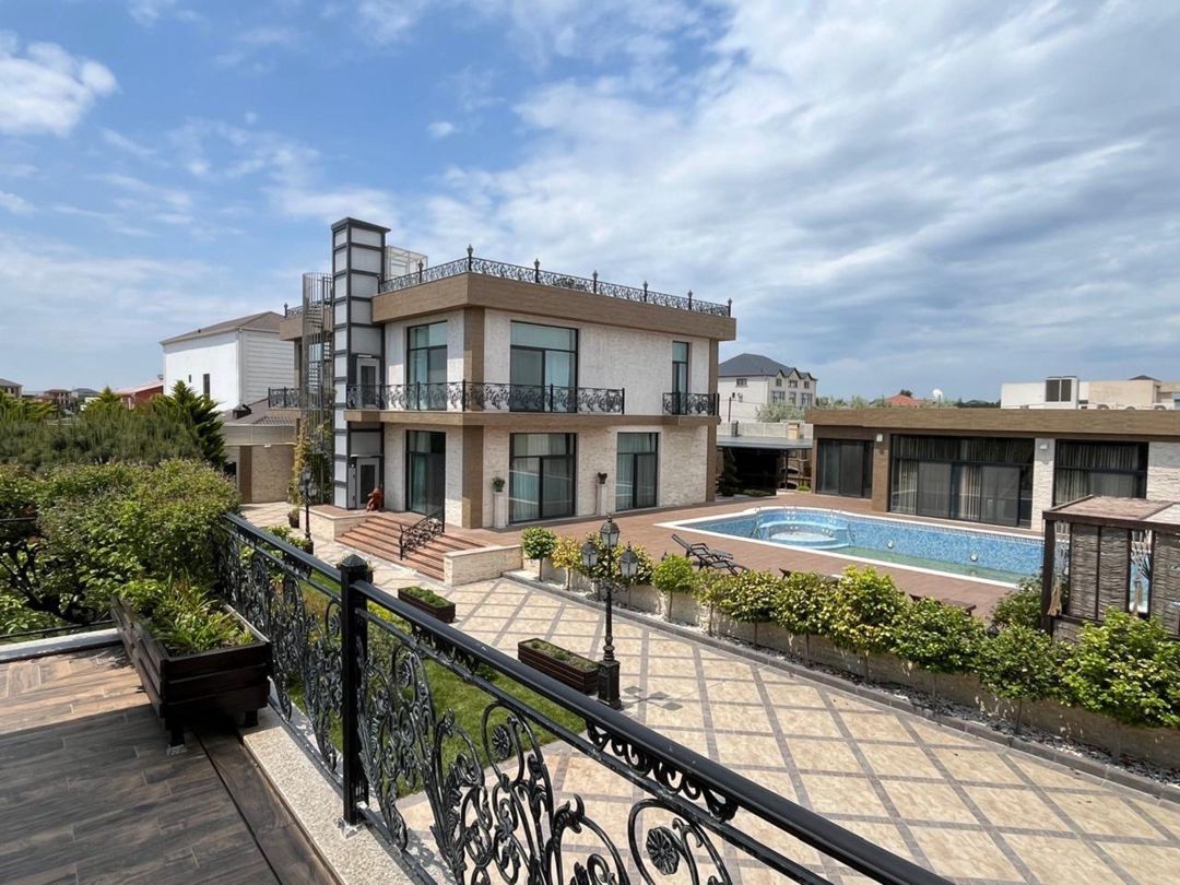 İcarəyə verilir 10 otaqlı həyət evi/bağ evi 800 m² — Ev, villa, Bakı (3)