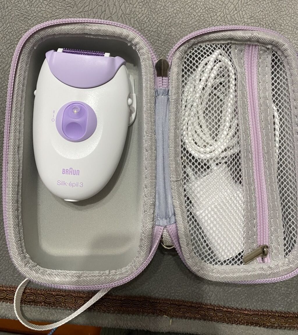 Braun Silk-épil 3 epilyator Xüsusiyyətlər: - İncə tükləri belə — Usturalar, trimmerler və epilyatorlar, Gəncə (2)