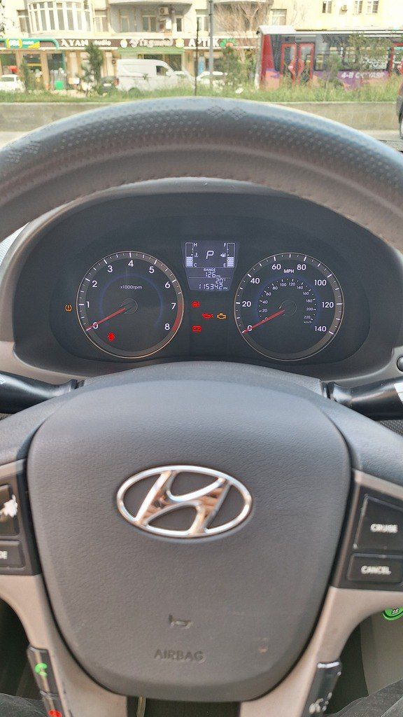 Hyundai Accent, 1.6 L, 2015 il, 185 625 km 99-UK-620 — Avtomobillər, Bakı (8)
