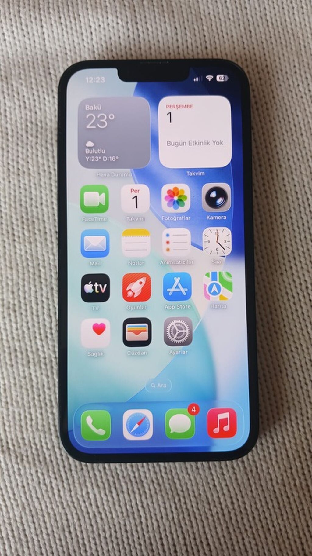 IPhone 13, 128 GB, Mavi, Face ID — Apple iPhone, Bakı (4)
