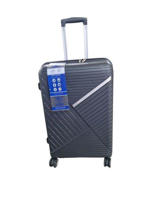 Çamadan CH5461, polipropilen, tünd boz, 4 təkərli, ölçü M — Чемодандар