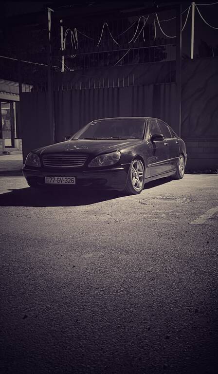 Mercedes S 320, 3.2 L, 2001 il, 360 000 km 77-GV-326 — Avtomobillər, Bakı (2)