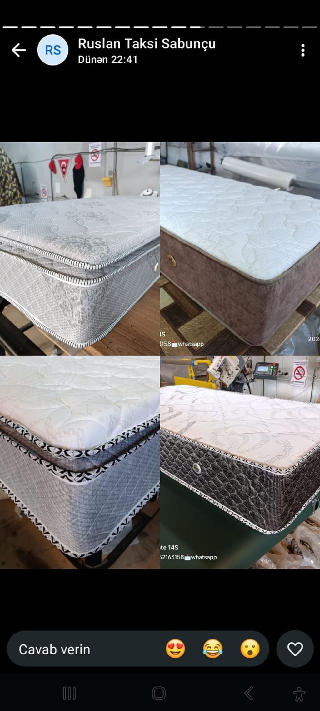 Yeni, Ortopedik matras — Matraslar, Bakı (6)