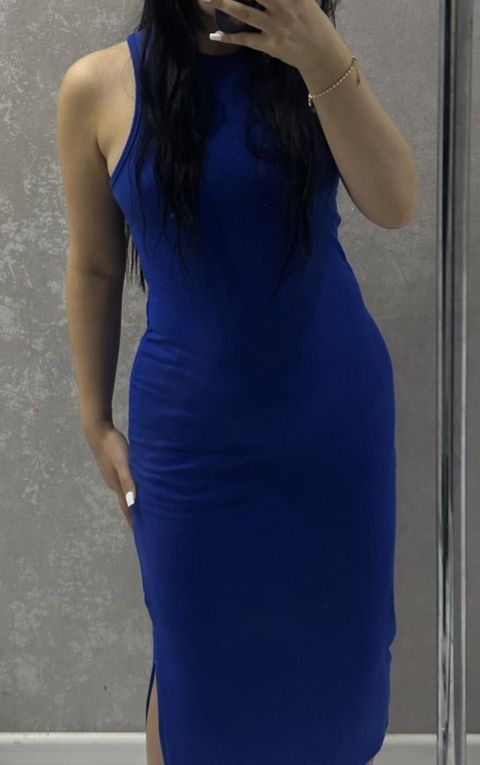 Gündəlik don, Midi, Mavi, L — Bakı