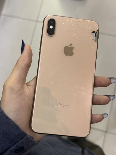 IPhone Xs, 64 GB, Qızılı, Qırıq — Digah