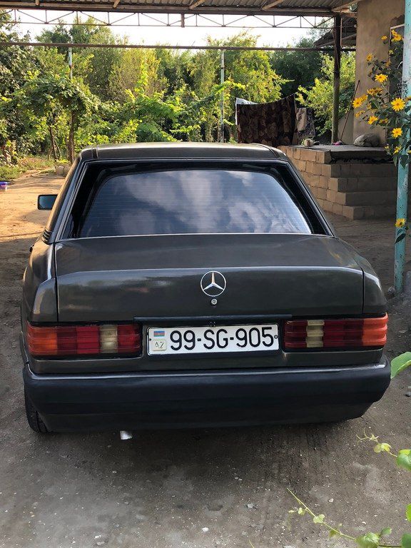 Mercedes 190, 2.0 L, 1990 il, 56 899 km 99-SG-905 — Avtomobillər, Salyan (2)
