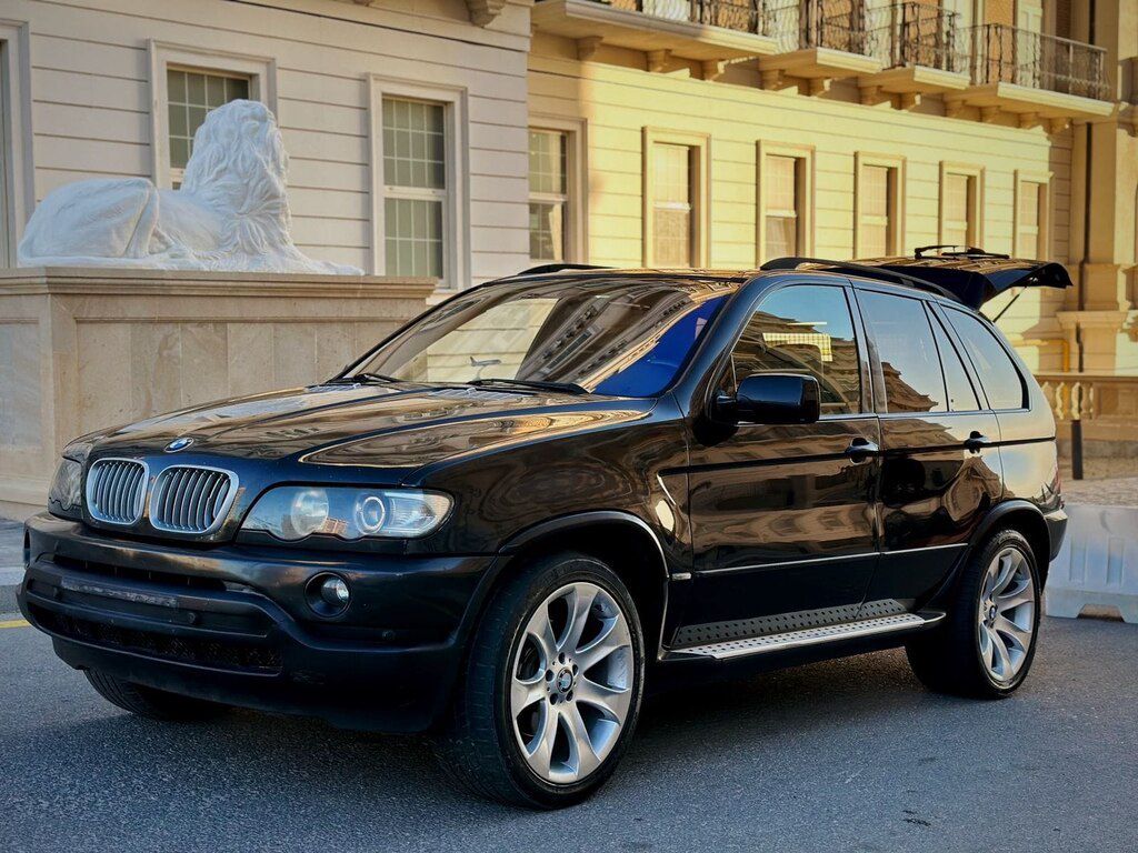 BMW X5, 4.4 L, 2003 il, 370 000 km — Avtomobillər, Bakı (5)