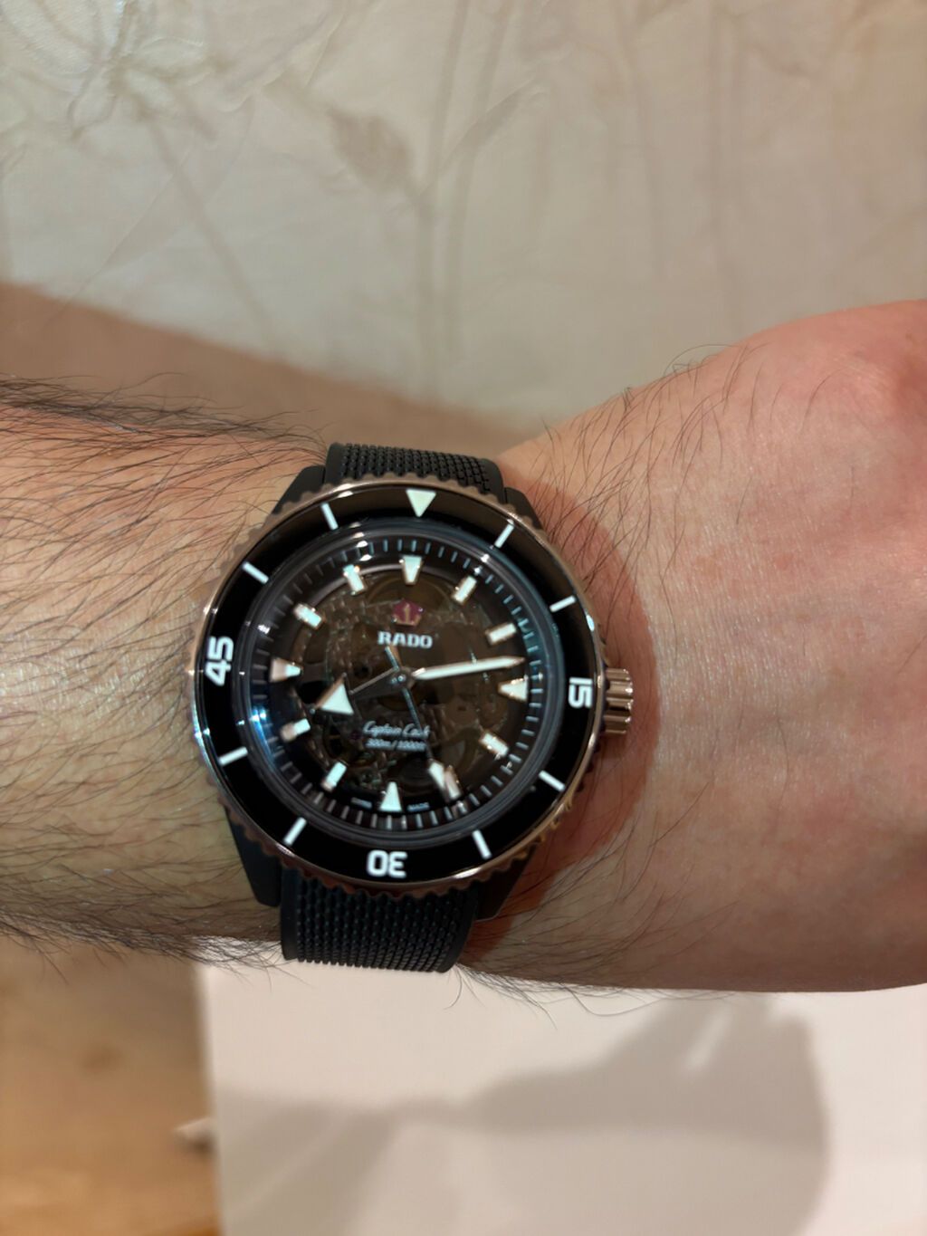 Rado Captain Cook Automatic Skeleton — Original Swiss Made Cəmi 5 ay — Qol saatları, Bakı (5)
