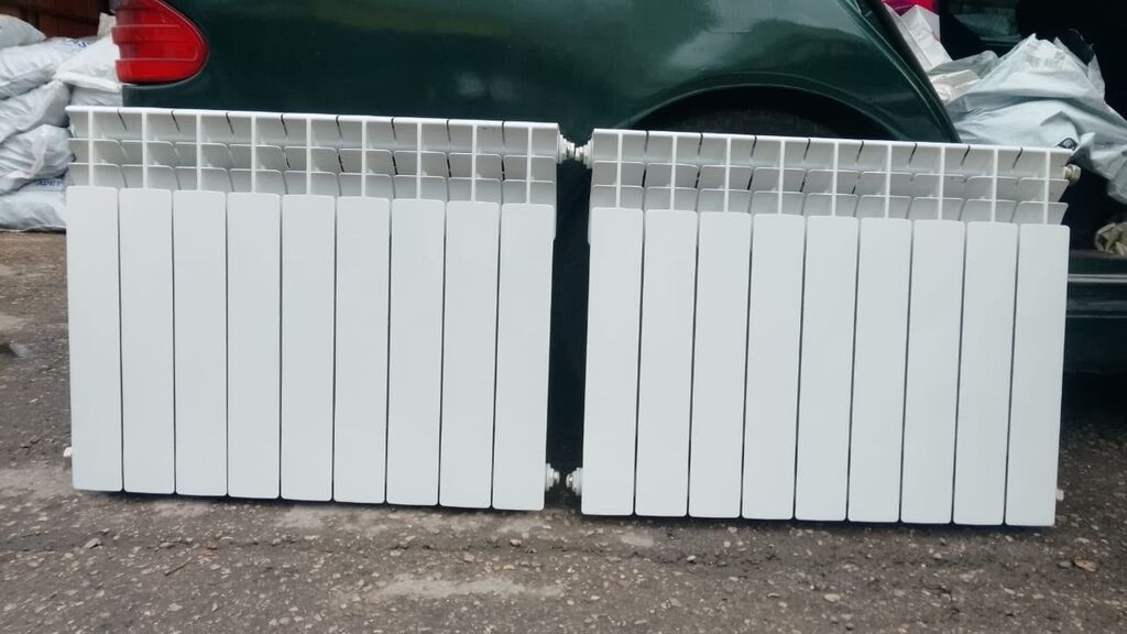 Radiator 2eded 9seksiyali 140azn hamisi birlikde Zabrat 5981 leli — Radiatorlar, Digah