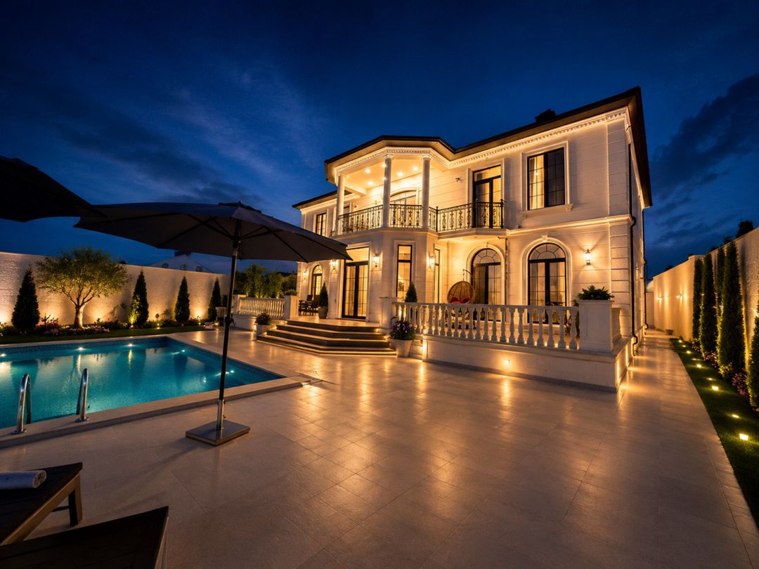 İcarəyə verilir 5 otaqlı həyət evi/bağ evi 400 m² — Ev, villa, Bakı (3)