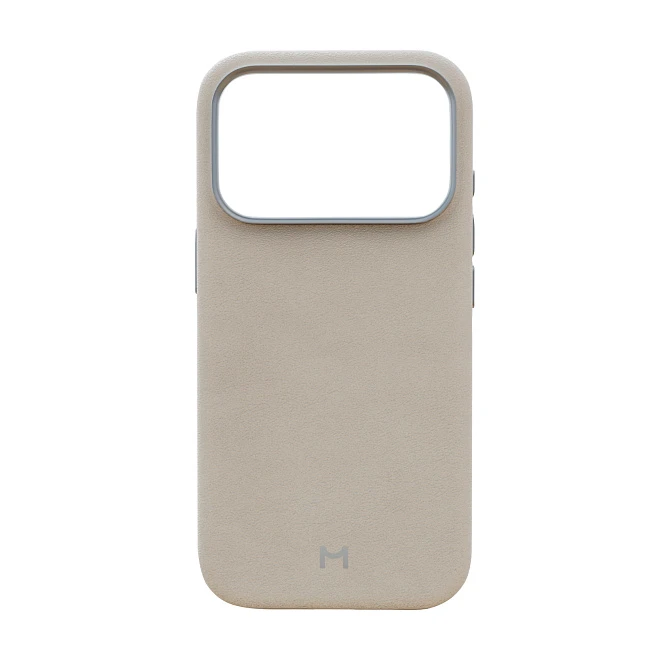 Smartphone case Magssory Eco-Leather Case for iPhone 17 Pro Ivory (CLT044i) — Bakı