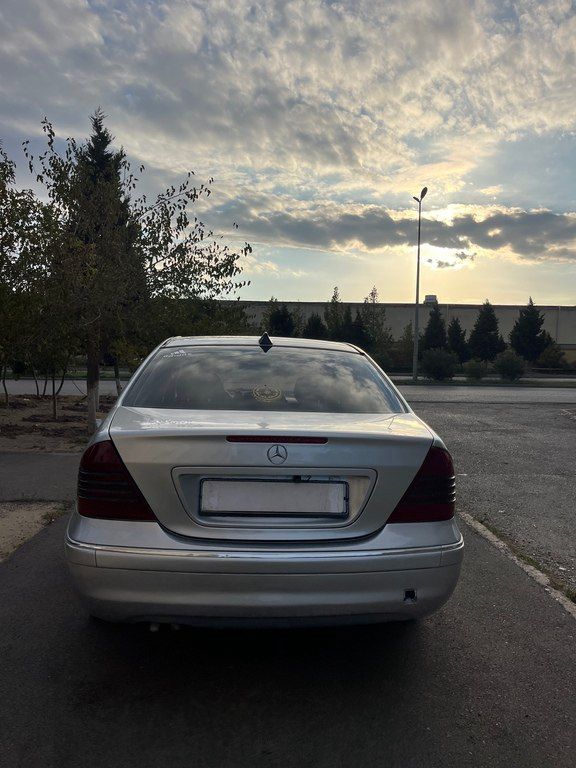 Mercedes C 240, 2.6 L, 2002 il, 235 459 km — Avtomobillər, Sumqayıt (11)