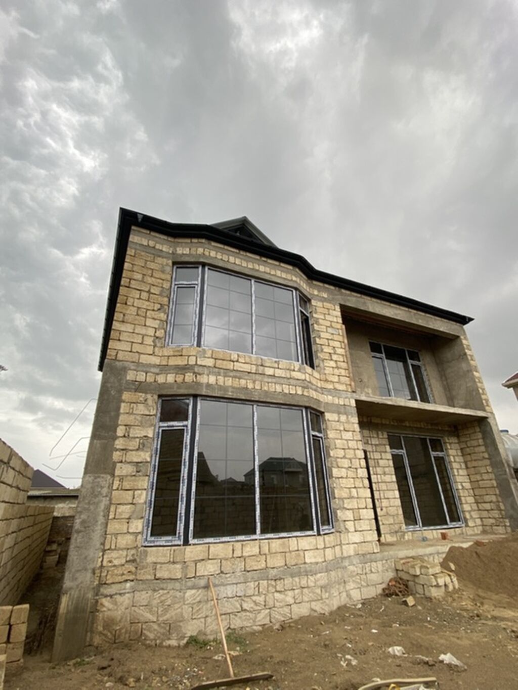 4 otaqlı, 177 kv. m, Kredit yoxdur, Təmirsiz — Ev, villa, Sumqayıt (3)