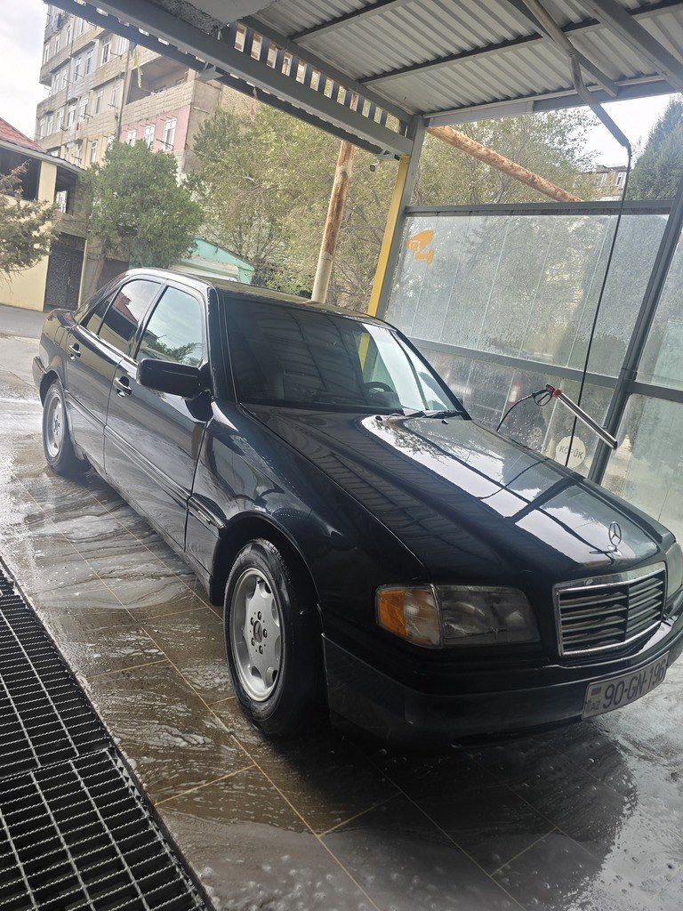 Mercedes C 200, 2.0 L, 1995 il, 484 800 km 90-GN-196 — Avtomobillər, Bakı (5)
