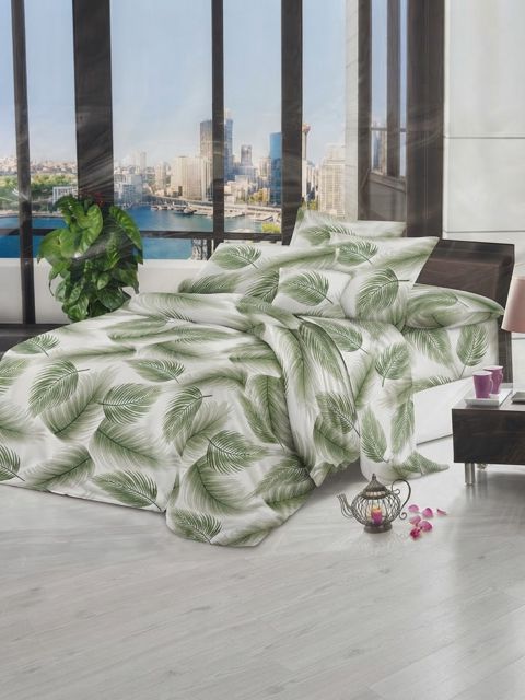 Yataq dəsti, yorğan üzü 160x220 sm, mələfə 160x220 sm, yastıq üzü 50x70 sm, birnəfərlik, pambıq/poliester, rəngbərəng — Bakı