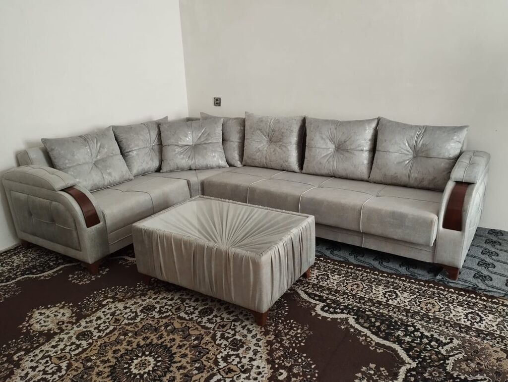 Məhsul: Künc və salon dəsti divanlar Təsvir: - Müasir dizaynlı, şık — Yumşaq mobilya dəstləri, Bakı (10)