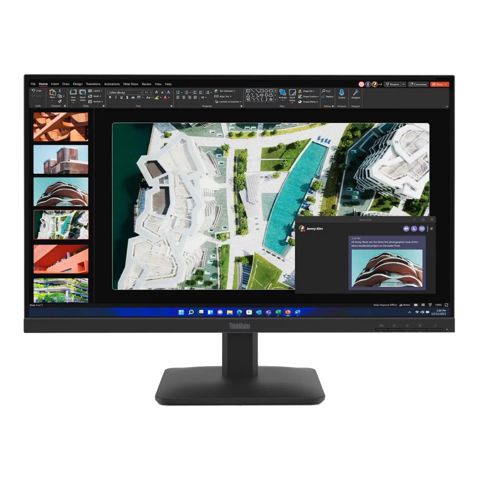 Monitor Lenovo ThinkVision S27-4e/ 27" FHD Wled/ 100Hz/ Tilt Stand/ 1x HDMI 1.4, 1x VGA/ Raven Black — Bakı