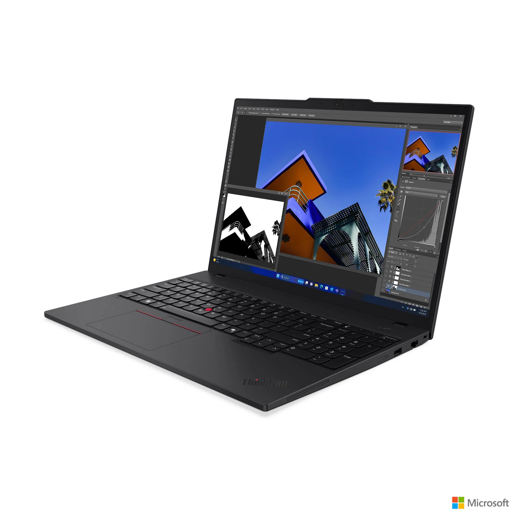 Laptop Lenovo ThinkPad T16 G3/ 16" Wuxga (1920x1200) IPS/ U5 125U/ 16GB/ 512GB SSD/ Black (21MN00BMRT) — Lenovo, Bakı (2)