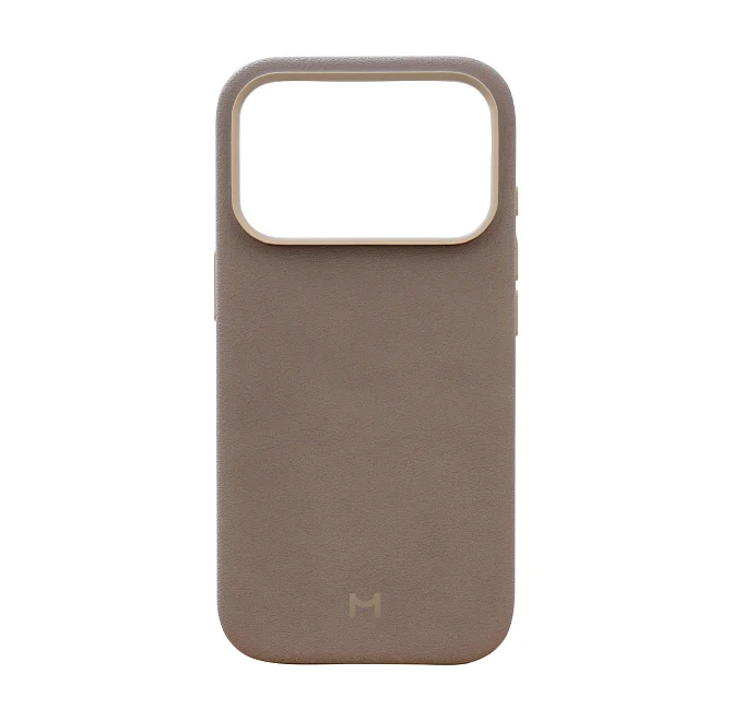 Smartphone case Magssory Eco-Leather Case for iPhone 17 Pro Latte (CLT044l) — Bakı