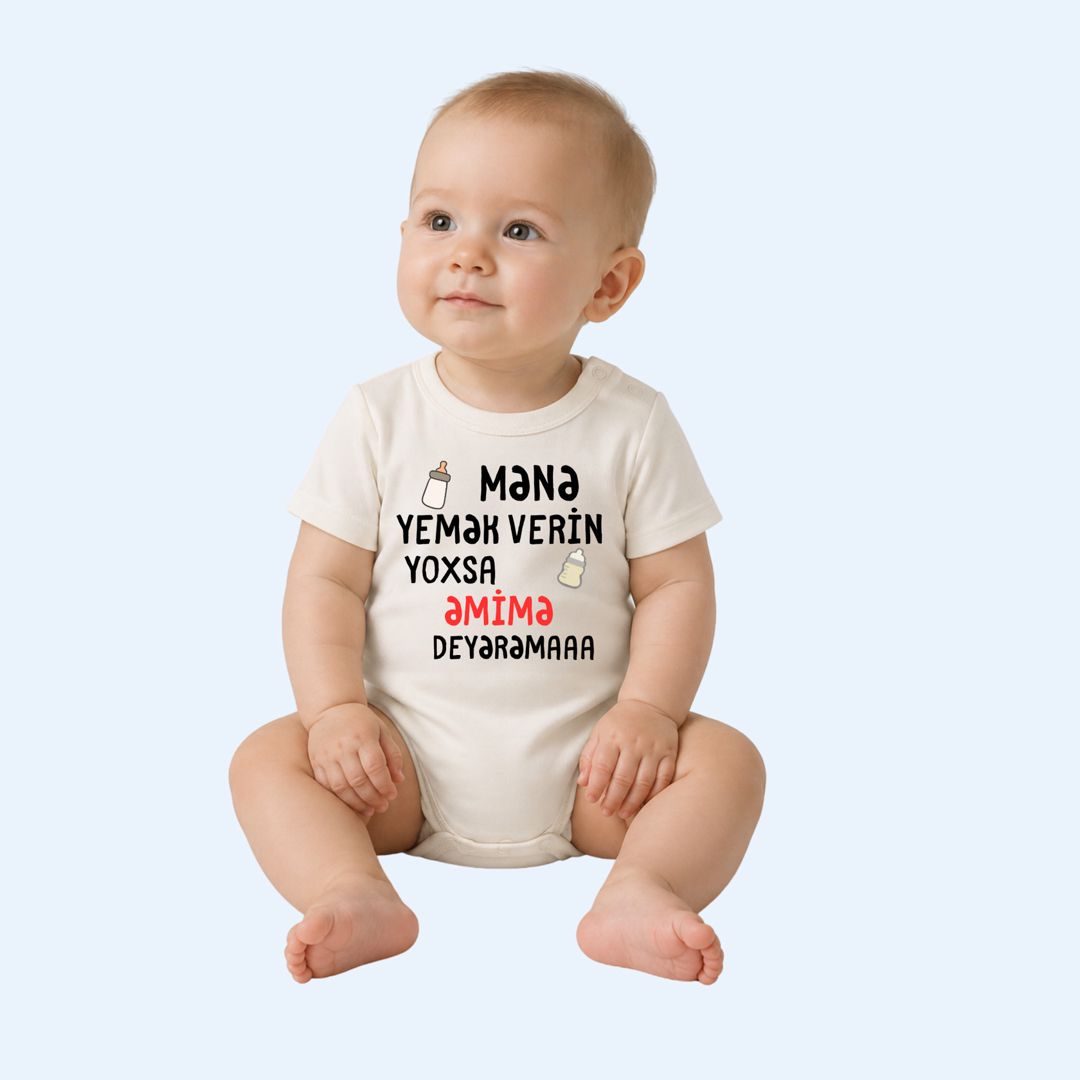 Yenidoğulmuş üçün bodi 12372, pambıq, ağ, yaş 0-3 ay — Mallar, Bakı (2)
