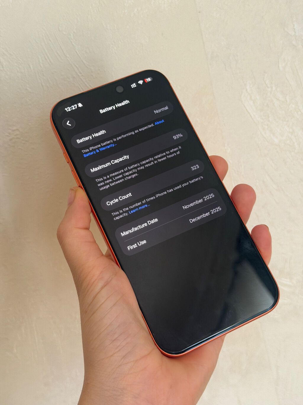 IPhone 17 Pro Max, 256 GB, Narıncı, Face ID, Sənədlərlə — Apple iPhone, Bakı (3)