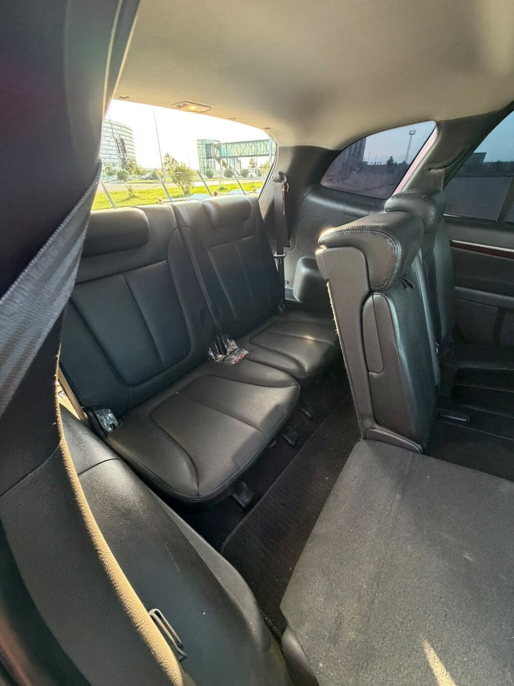 Hyundai Santa Fe, gümüşü rəng, benzinli SUV. Texniki və dizayn 99-EK-399 — Avtomobillər, Bakı (9)