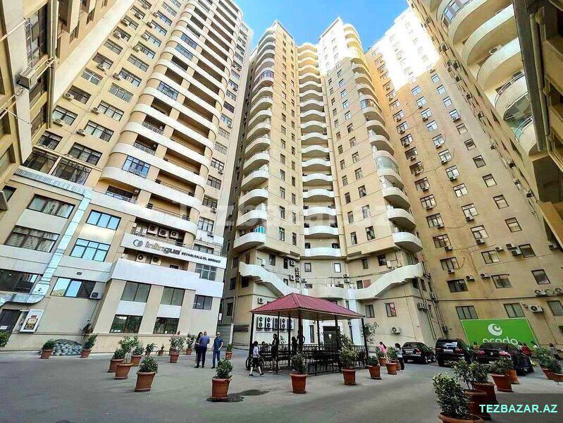 Satılır 2 otaqlı yeni tikili 91 m², Elmlər Akademiyası m — Mənzil, Bakı (2)