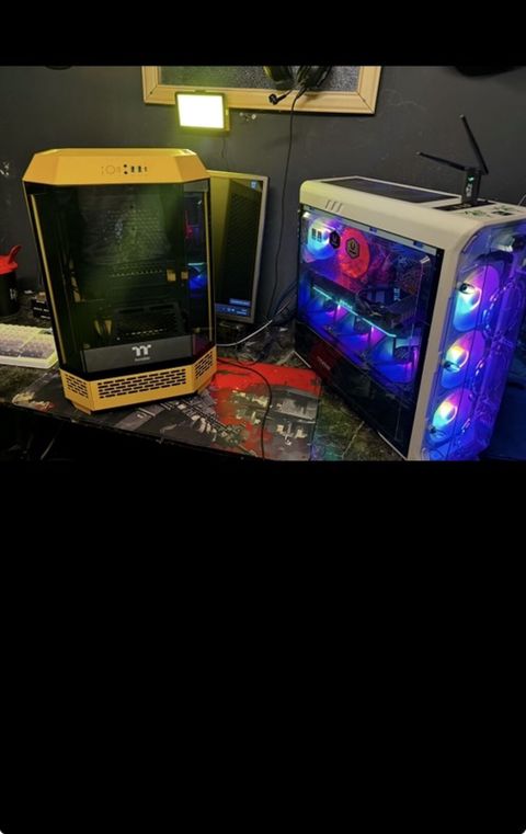 Bumble Bee case İ7 11700 1080 Ti 11 Gb DDR4 3200 ram 48Gb (RGB + — Digah